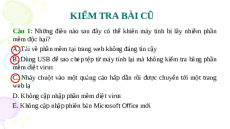 Giáo án PowerPoint Chủ đề B Bài 2 Tin học 10 Cánh diều: Điện toán đám mây và internet vạn vật