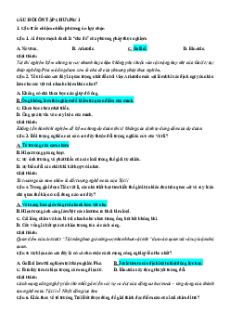 Bài tập ôn tập + Đề kiểm tra Vật Lí 10 Kết nối tri thức theo chương