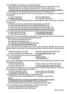 Trắc nghiệm KTPL 12 Đúng-Sai, Trả lời ngắn Cấu trúc mới (phiên bản 2)