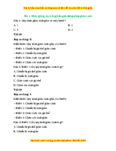 Trắc nghiệm Công nghệ 7 Bài 4 Chân trời sáng tạo: Nhân giống cây trồng bằng phương pháp giâm cành