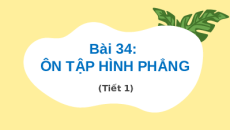 Giáo án powerpoint Ôn tập hình phẳng | Kết nối tri thức Toán lớp 2