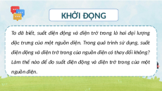 Giáo án Powerpoint Bài 20: Thực hành Xác định suất điện động và điện trở trong của pin Vật lí 11 Chân trời sáng tạo