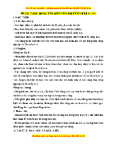Giáo án Bài 28 Địa lí 11 Chân trời sáng tạo (2024): Thực hành: Tìm hiểu về kinh tế Ô-xtrây-li-a