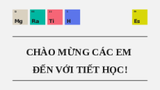 Giáo án Powerpoint Nguyên tố nhóm IIA Hóa học 12 Kết nối tri thức