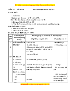Giáo án Bài 58 Toán lớp 5: Nhân một số thập phân với một số thập phân