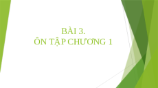 Giáo án Powerpoint Ôn tập chương 1 Hóa học 11 Kết nối tri thức