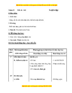 Giáo án Bài 162 Toán lớp 5: Luyện tập (Trang 169)