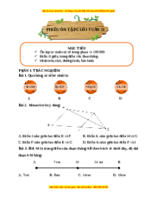 Bài tập cuối tuần Toán lớp 3 Tuần 21 Cánh diều (có lời giải)