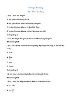 Bộ trắc nghiệm Vật lí 11 Chân trời sáng tạo có đáp án