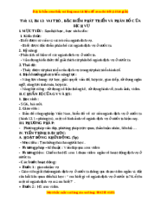 Giáo án Bài 13 Địa lí 9: Vai trò đặc điểm phát triển và phân bố của dịch vụ