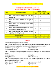 Đề thi giữa kì 1 Lịch sử 11 Kết nối tri thức (đề 1)