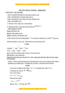 Chuyên đề Ôn tập đại lượng, hình học Toán lớp 3 nâng cao Kết nối tri thức