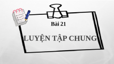 Giáo án Powerpoint Luyện tập Toán lớp 2 Cánh diều