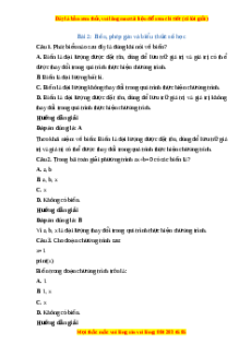 Trắc nghiệm Tin học 10 Chủ đề F Bài 2: Biến, phép gán và biểu thức số học Tin học 10 Cánh diều
