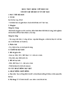 Giáo án Bài 9 Địa lí 12 Kết nối tri thức (2024): Thực hành