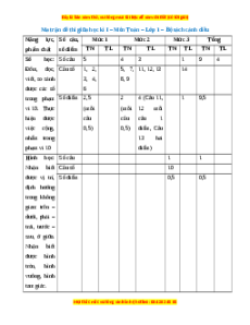 Đề thi giữa kì 1 Toán lớp 1 Cánh diều - Đề 3