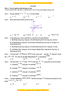 Đề thi Toán 11 Cuối kì 2 Kết nối tri thức cấu trúc mới (Đề 3)
