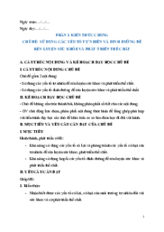 Giáo án Bóng rổ 10 Kết nối tri thức