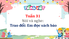 Giáo án Powerpoint Nói và nghe: Trao đổi: Em đọc sách báo Tiếng Việt lớp 5 Cánh diều