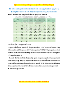 Lý thuyết Xu hướng biến đổi một số tính chất của nguyên tử các nguyên tố trong một nhóm Hóa học 10 Kết nối tri thức