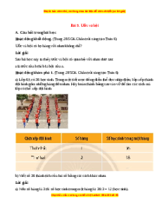 Giải sgk Toán 6 Bài 9: Ước và bội (Chân trời sáng tạo)