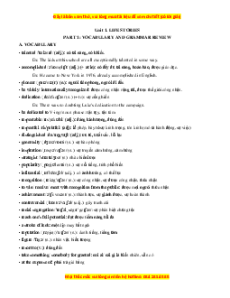 Bài tập Tiếng Anh 12 mới (hay nhất) có lời giải