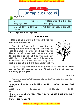 Bài tập cuối tuần Tiếng việt 4 Tuần 18 Kết nối tri thức (có lời giải)