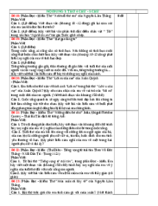 8 Đề đọc hiểu Văn 7 Thơ bốn chữ, năm chữ (cấu trúc mới)