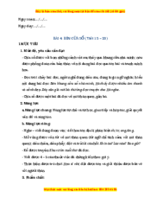 Giáo án Bên cửa sổ Tiếng việt 2 Chân trời sáng tạo