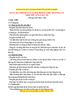 Giáo án Bài 15 Địa lí 7 Kết nối tri thức (Phiên bản 2): Đặc điểm dân cư, xã hội, phương thức con người khai thác tự nhiên bền vững ở Bắc Mỹ