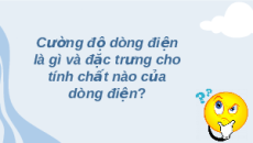 Giáo án powerpoint Cường độ dòng điện | Kết nối tri thức Vật lí 11