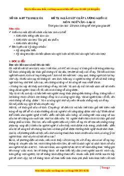 Đề thi thử Ngữ văn Sở Huế lần 1 năm 2023