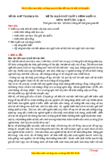 Đề thi thử Ngữ văn Sở Huế lần 1 năm 2023