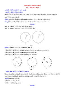 Chuyên đề dạy thêm Toán 9 Chương 5 Chân trời sáng tạo mới nhất