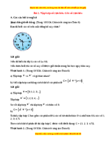 Giải sgk Toán 6 Bài 2: Tập hợp số tự nhiên. Ghi số tự nhiên (Chân trời sáng tạo)