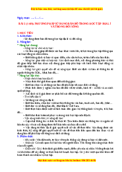 Giáo án Bài 2 Địa lí 10 Chân trời sáng tạo (2024): Phương pháp sử dụng bản đồ trong học tập địa lí và trong đời sống