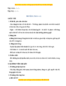 Giáo án Ôn tập 2 Tiếng việt 2 Chân trời sáng tạo