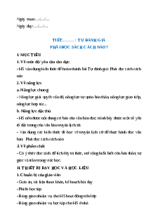 Giáo án Tự đánh giá: Phải đọc sách cách nào? Ngữ Văn 9 Cánh diều