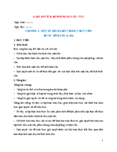 Giáo án Bài 32 Toán 9 Kết nối tri thức (năng lực số)