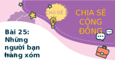 Giáo án Powerpoint Tuần 25: Những người bạn hàng xóm Hoạt động trải nghiệm lớp 2 Kết nối tri thức