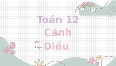 Giáo án Powerpoint Nguyên hàm Toán 12 Cánh diều