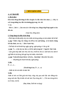 Bài tập Dấu chấm lửng lớp 7 (có đáp án)