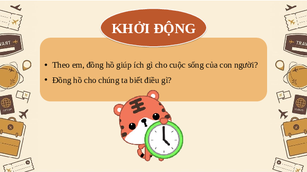 Giáo án Powerpoint Giờ - Phút Toán lớp 2 Cánh diều