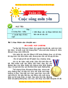 Bài tập cuối tuần Tiếng Việt 4 Tuần 21 Chân trời sáng tạo (có lời giải)