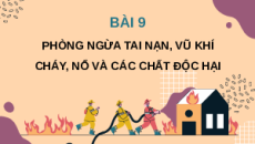 Giáo án Powerpoint Bài 9 GDCD 8 Kết nối tri thức: Phòng chống tai nạn vũ khí, cháy, nổ và các chất độc hại