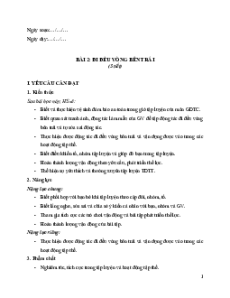 Giáo án GDTC lớp 4 Kết nối tri thức | Giáo án Giáo dục thể chất lớp 4 mới, chuẩn nhất