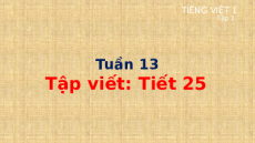 Giáo án Powerpoint Tập viết sau bài 64, 65 Tiếng việt lớp 1 Cánh diều