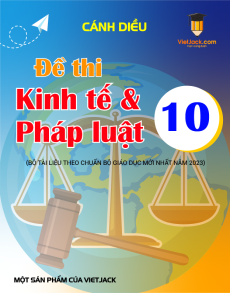 8 Đề thi Kinh tế pháp luật 10 Cánh diều có lời giải