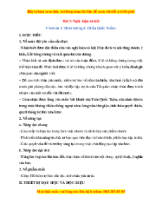 Giáo án Nghị luận xã hội (2024) Cánh diều