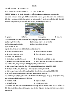 39 Đề thi Tốt nghiệp Vật lí năm 2026 (có lời giải)
